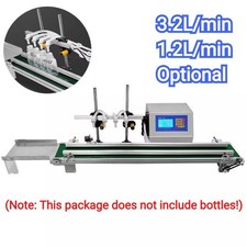 3.2L/1.2L Automatic 4 Heads Liquid Filling Machine Bottles Filler Conveyor Belt