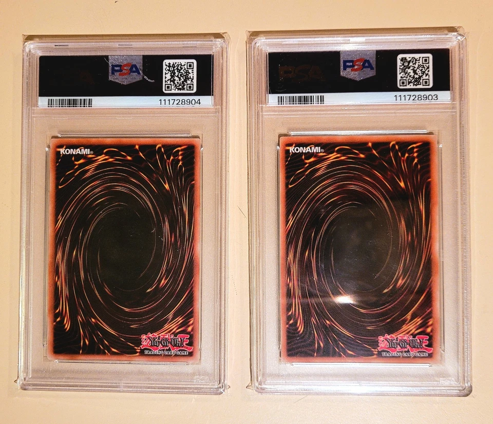 Yugioh 2024 WCS QCR Swords/Revealing Light & Doomcaliber Knight PSA Graded - Image 4 of 4