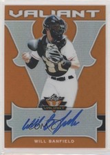 2018 Leaf Valiant Orange 11/35 Will Banfield #BA-WB1 Auto 2a9