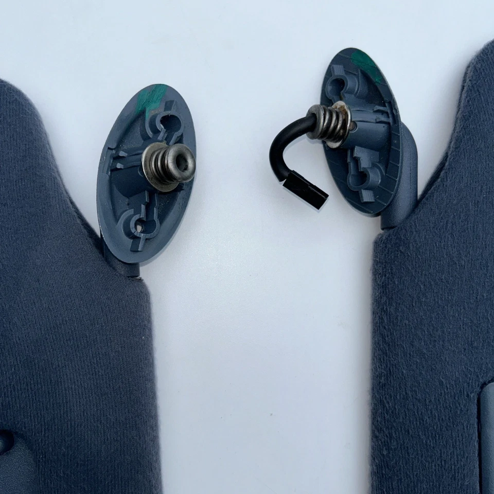 Juego de pares de parasoles Chevy Monte Carlo Lumina 1995-1999 conductor pasajero azul oscuro Foto 2 de 4