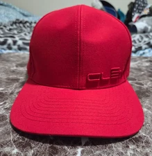CLen essentials red cap hat men's one size adjustable cool design