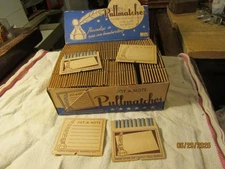 Vintage Kilgore Westerville Place Card Jot A Note Pullmatches Matchbooks Box 100