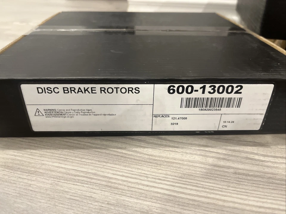 Rotores delanteros y pastillas de freno delanteras de freno de disco para Subaru Justy 1987 Foto 3 de 4