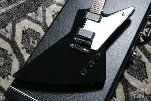Gibson 76 Explorer 2012 Ebony W Emg 81 & 85 Pickups *Wi536