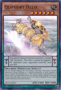 Qliphort Helix - NECH-EN023 - Super Rare - 1st Edition x1 - Near Mint