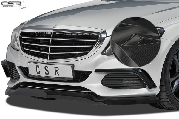 Csr Cup-Spoilerlippe Abs Carbon Look Mit Abe FüR Mercedes C-Klasse 205-image