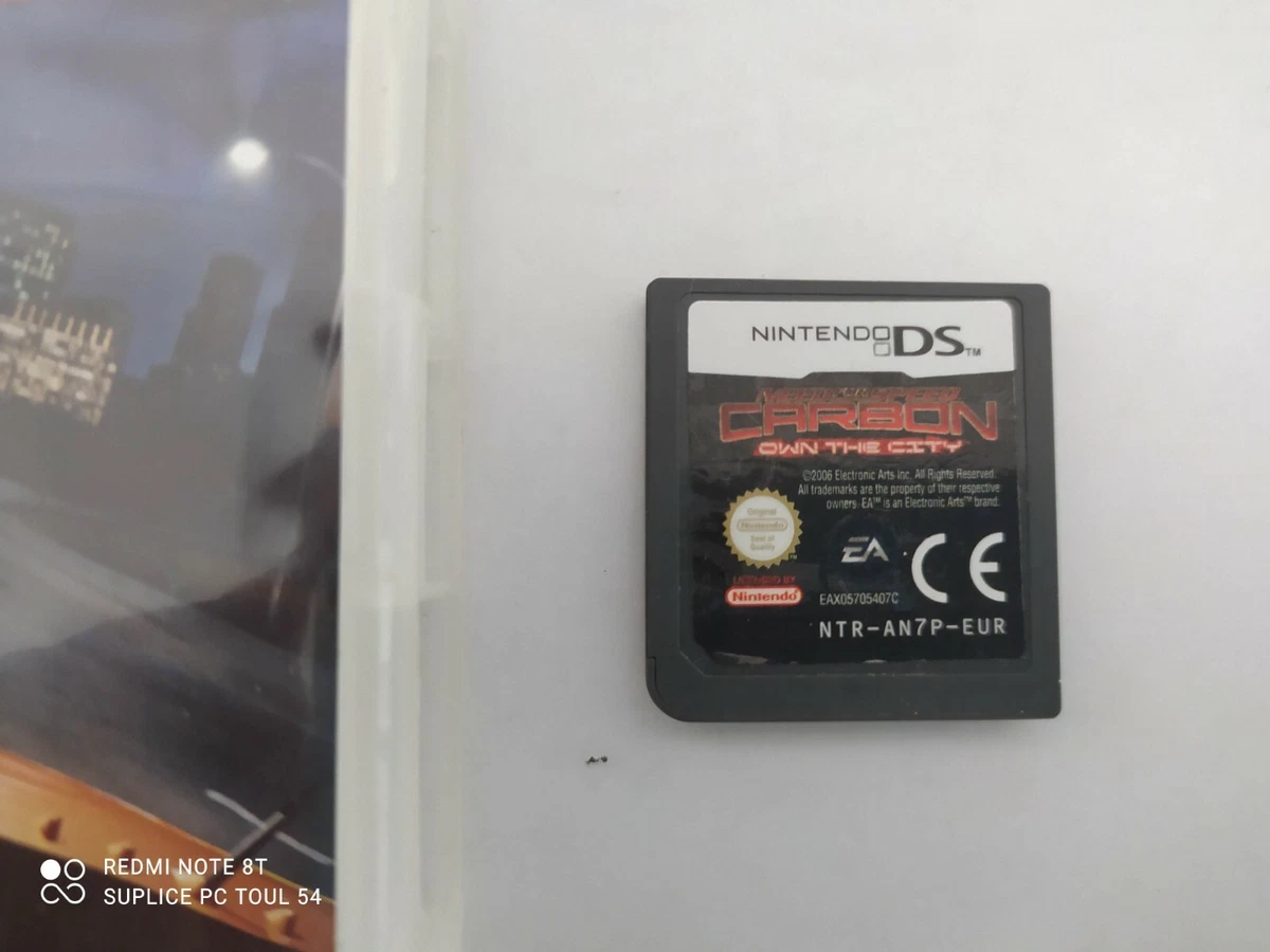 Need For Speed Carbon Own The City (Without Manual) - Nintendo DS.