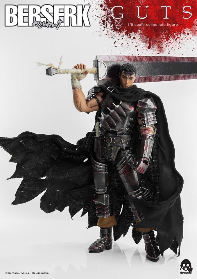 ThreeZero - Berserk - Guts 1 6th 33cm ThreeZero - Berserk - Guts 1 6th 33cm