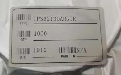 1000 Units TPS62130ARGTR Texas Instruments  IC REG BUCK ADJ 3A 16VQFN