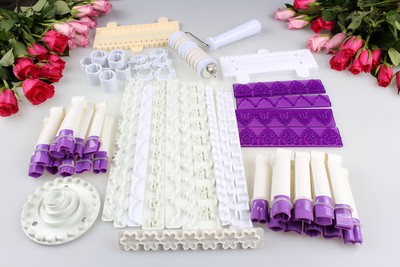 Ausstecher SETs Fondant Modellierwerkzeug Glätter Kuchen Ausstecherform DEKO 