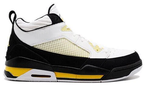 Jordan Flight 9 White Varsity Maze