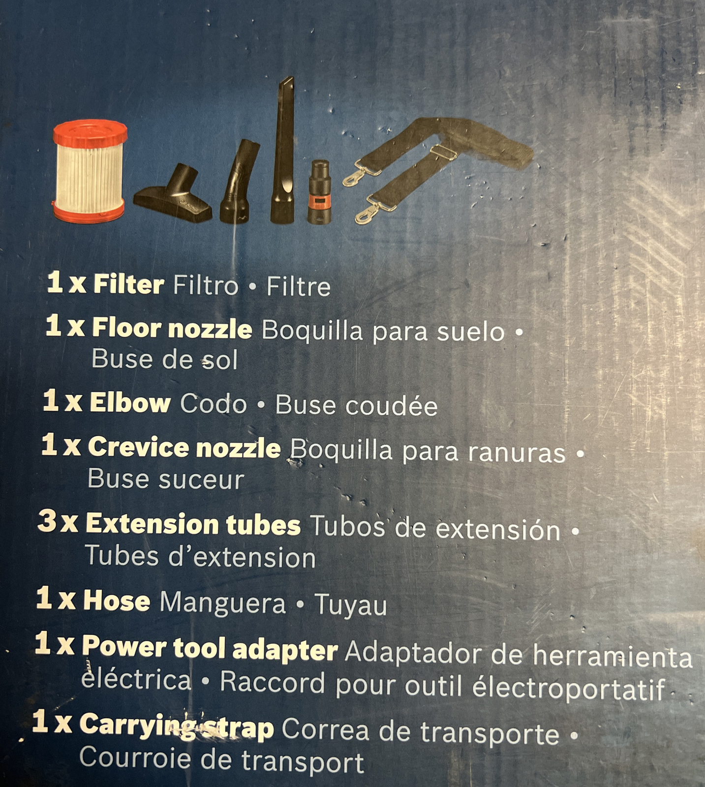 BRAND NEW BOSCH GAS18V3N 18V Volt 1.6 Gallon Wet/Dry Shop Vacuum w