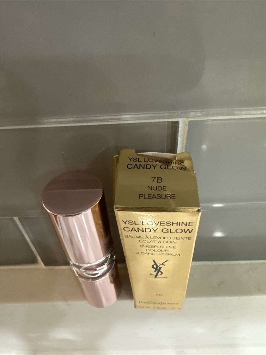 新品未開封YSL LOVE SHINE CANDY GLOW 7B Yves Saint Laurent YSL LoveShine Candy Glow Lip blam - # 7B