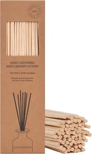Reed Diffuser Sticks 75 PCS, 9.84 Inch Diffuser Sticks, Reed Diffuser Replacemen