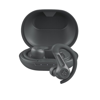 JLab JBuds Sport ANC 4 Bluetooth Earbuds, Sporthook, Fitness & Gym, Headphones