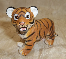 Safari Ltd Bengal Tiger Cub Baby Animal Figure Figurine Plastic Jungle Wild Life