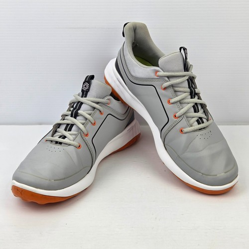 PUMA Mens Caged IGNITE PWRADAPT Spikeless Golf Shoes Sneakers Grey US 9 UK 8 - Picture 2 of 12