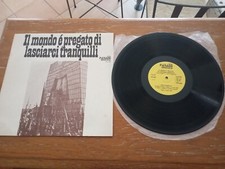 BENITO MUSSOLINI RARO LP y 1974 il Mondo è pregato di lasciarci tranquilli 