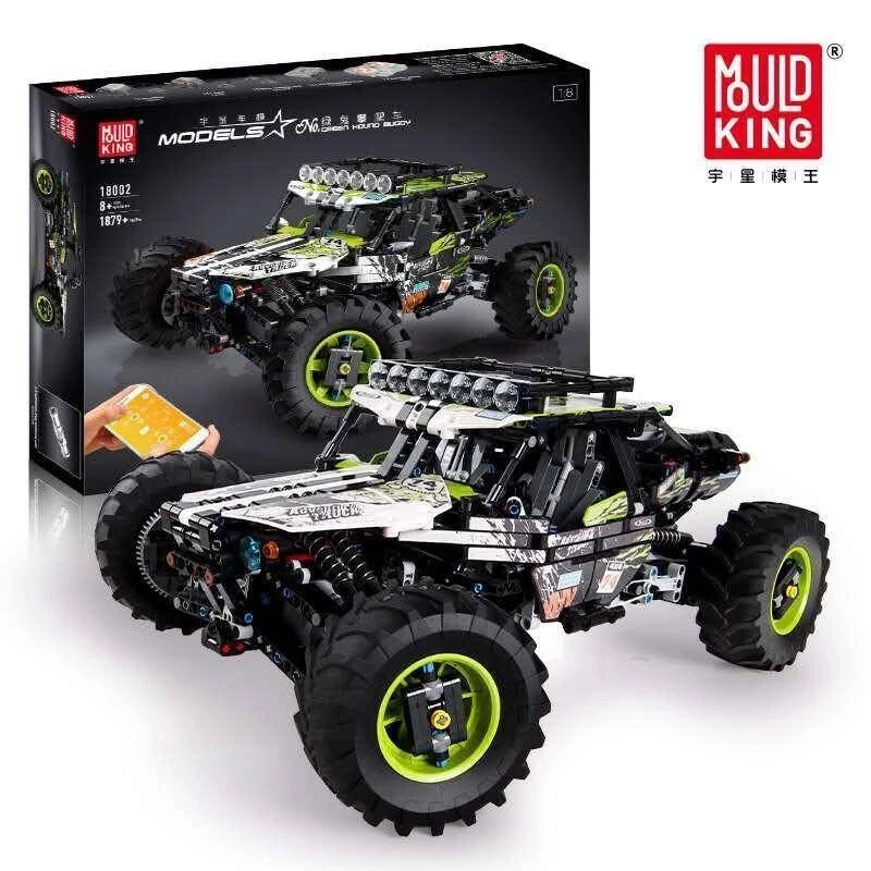 Mould King 18002 OffRoad Buggy 4WD RC Building Brick Block Set Model Toy Kit MOC - Image 2 of 4
