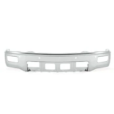 For 2014-2015 Chevy Silverado 1500 Front Bumper Face Bar Chrome W/ Sensor Holes