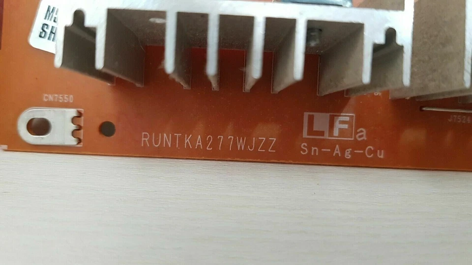 INVERTER RUNTKA277WJZZ PER TV SHARP LC-37XD1E - Immagine 2 di 4