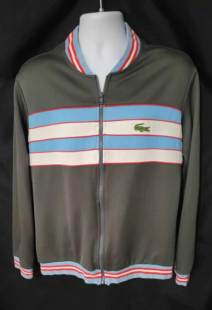 Lacoste Sport Warm Up Jacket Size S Full Zip eBay