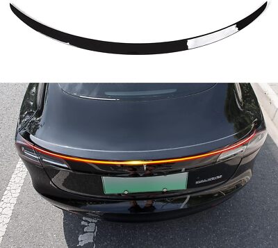 Spoiler Wing Car Rea For Tesla Model 3 2017-2023 Accessories ABS Gloss Black