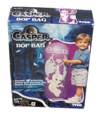 Casper Bop Bag Durable 36" Inflatable by Tyco 1995 Sealed Cartoon Character Tv