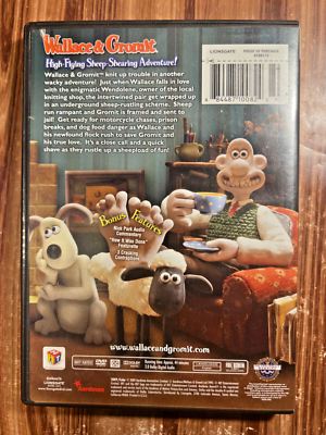 Wallace & Gromit A Close Shave DVD 2009 20th Anniversary