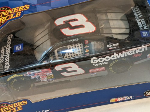 2002 Dale Earnhardt # 3 Winner's Circle Monte Carlo 1:18 Diecast Nero NUOVO - Foto 2 di 7