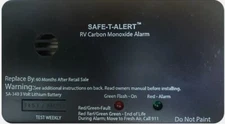 MTI Industries SA-340-BL Safe-T-Alert Black Carbon Monoxide Detector