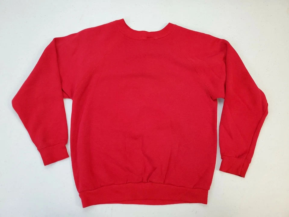 Suéter delgado Mickey Mouse Disney años 70 Illinois brillo velva 50/50 juvenil L 14-16 Foto 2 de 4