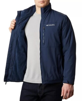 Columbia Men's Medium Northern Utilizer Jacket (Navy) Water Resistant  WM0999464 - Main Image