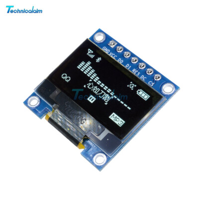 0.96'' I2C IIC Serial 128X64 White OLED LCD LED Display Module For Arduino  3V-5V