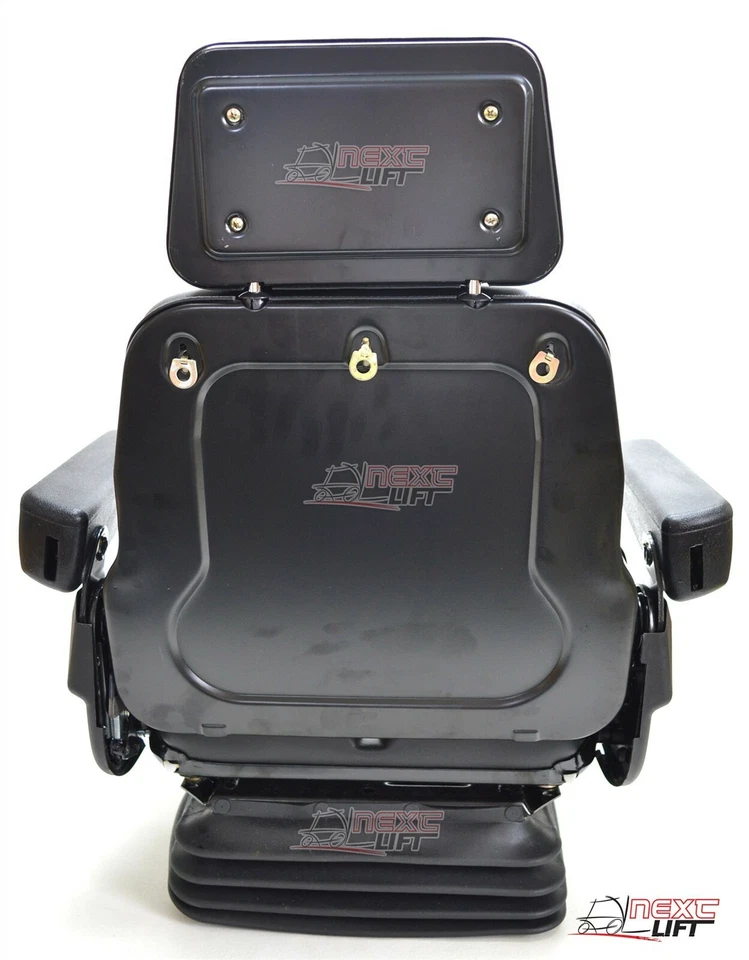 NEW SUSPENSION SEAT WITH ARMREST FITS EXCAVATOR FORKLIFT DOZER LOADER TRACTOR - Image 4 of 4