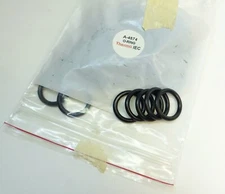 Lot of 5 Thermo Fisher IEC A-4574 O-Ring for Pressure Cell, 1"x0.73"x0.14"