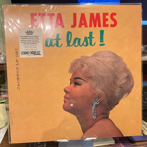 ETTA JAMES LP AT LAST (JPR-037, RSD 2016) GREEN 12" LP Limited /2000 Sealed