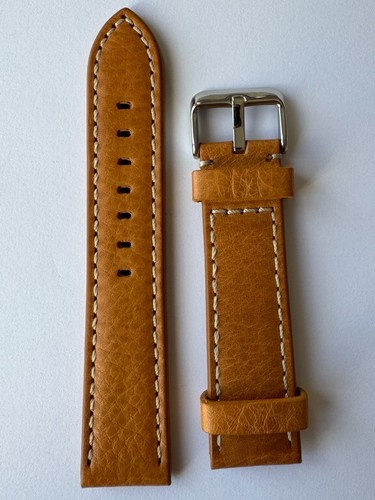 Romiks Swiss 22 mm Brown Genuine Leather Unisex Wristwatch Watchband NEW!!!