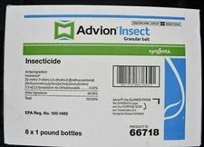 Advion Insect Granular Bait for Cockroach Ant Crickets Case (8 x 1lbs) Syngenta