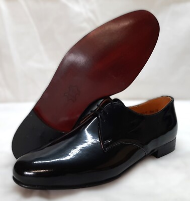 Vintage Lackschuhe Leder von Gosbell formell OFC elegantes Muster