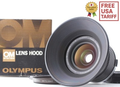 Late [Top MINT+++ w/Hood] Olympus OM System Zuiko Auto W 24mm f2 Lens From JAPAN