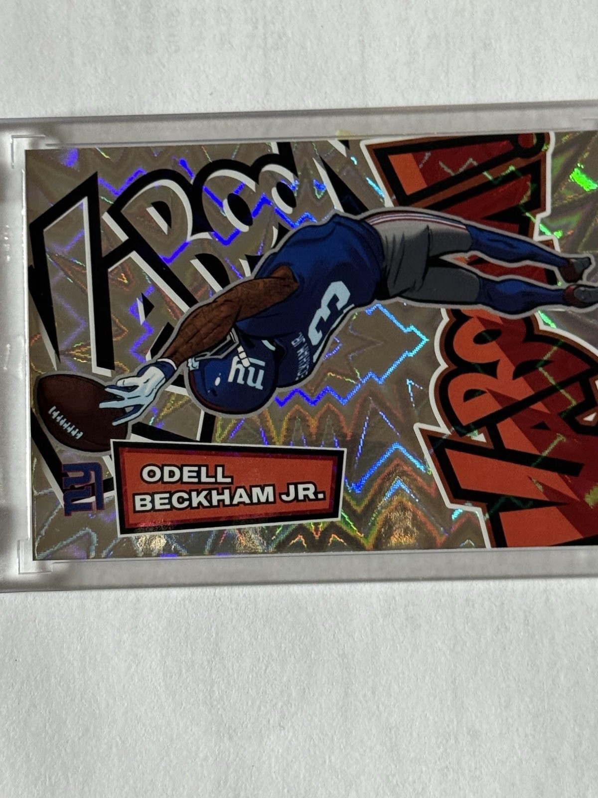 2025 Absolute Odell Beckham Jr “The catch” Kaboom SSP Case Hit New York Giants