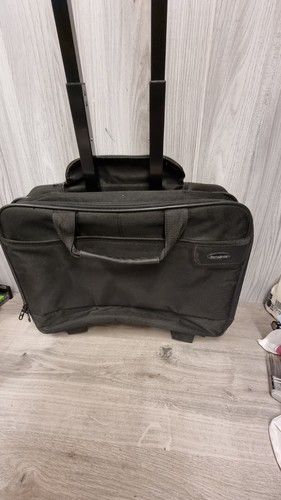 Samsonite Black  Wheeled Pull  Along Bag  Office Flight Pilot Weekend  - Bild 2 von 23