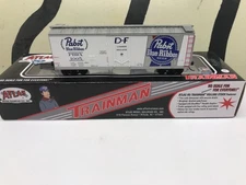 Atlas Ho Scale Pabst Blue Ribbon 40' S/D Boxcar Rd #1005 RTR