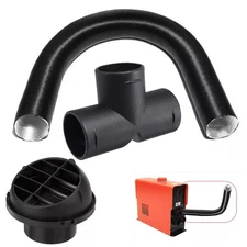 Easily Installed 42mm Pipe Ducting T Piece with Heat Distribution Vent