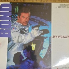 Moonraker LaserDisc Deluxe Letterbox PG 1979 Lewis Gilbert Roger Moore