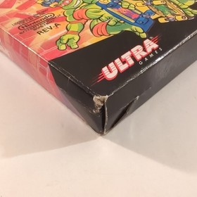 CIB Teenage Mutant Ninja Turtles II 2 Arcade Nintendo NES 1990 Pizza Hut TESTED