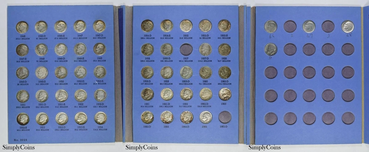 1946 Coin Set In Roosevelt Dimes (1946-Now) for sale | eBay