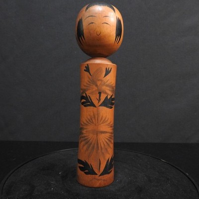 Vintage traditionelle KOKESHI Puppe von Seishi Okazaki Naruko Stil 7 Zoll x 2...