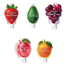 5Pcs Hand Care Cream For Hand Care Fruit-shaped Hand Cream For Daily Use